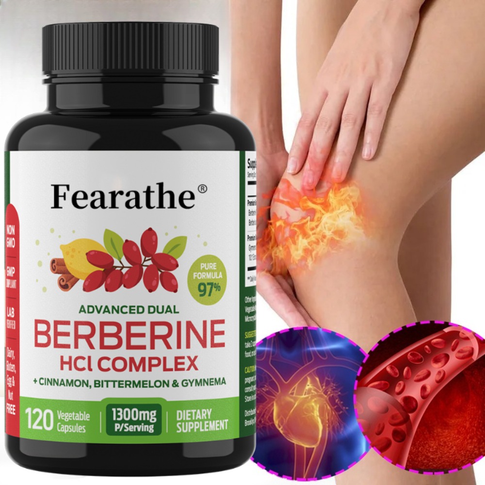 Berberine Hcl Capsule - Berberine HCl met Ceylon Kaneel 120