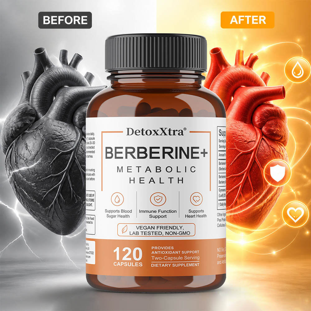 Berberine Hcl Capsule - Berberine HCl capsules, natuurlijk veganistisch supplement,