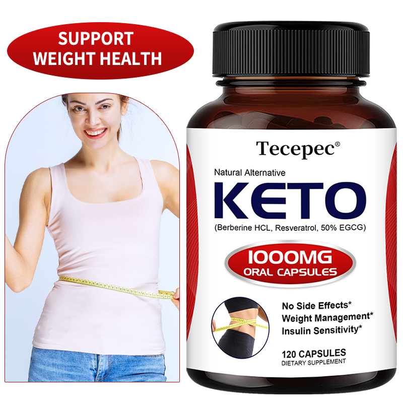 Berberine Hcl Capsule - Keto-capsules, ondersteunen gewichtsbeheersing, vetverbranding in de