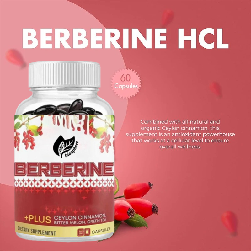 Berberine HCL 1200 mg, met Cey - Berberine Hcl Capsule recensie en prijs