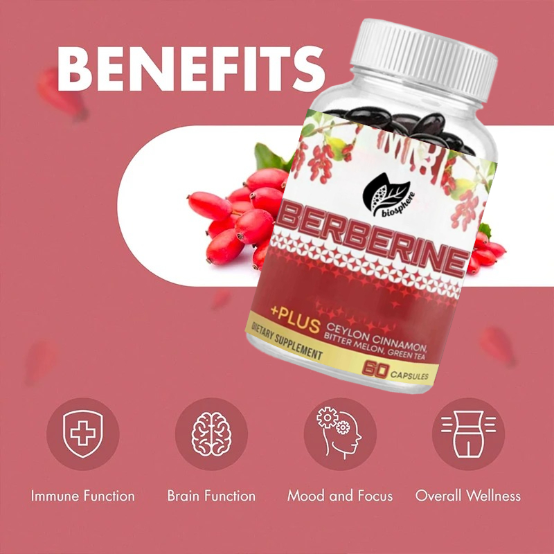 Berberine HCL 1200 mg, met Cey - Berberine Hcl Capsule recensie en prijs
