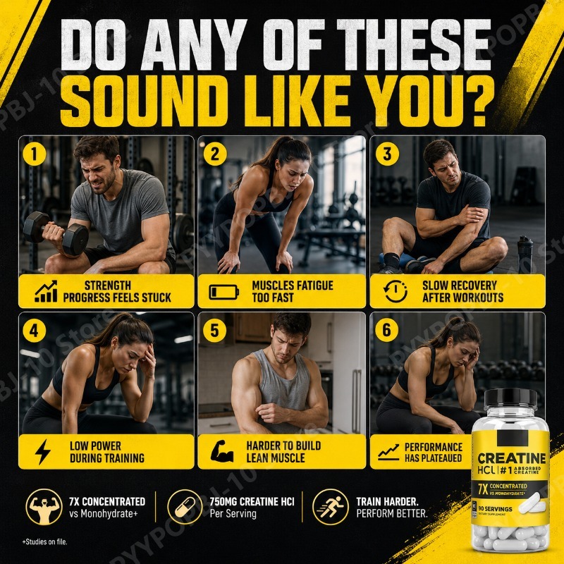 Creatine HCl 750mg 90 capsules - Nutrition In Fitness recensie en prijs