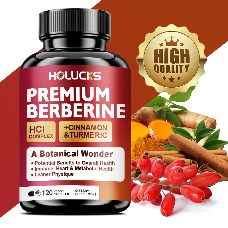 Holucks Premium Berberine HCL- - Berberine Hcl Capsule recensie en prijs