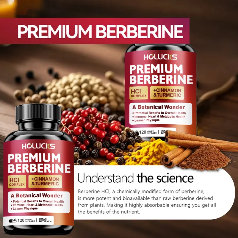 Holucks Premium Berberine HCL- - Berberine Hcl Capsule recensie en prijs