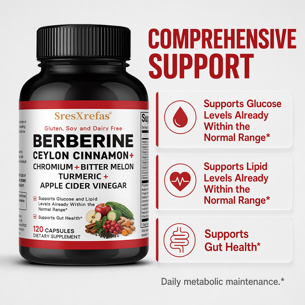 Berberine HCL Complex Capsules - Berberine Hcl Capsule recensie en prijs