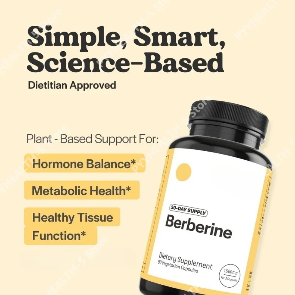 Berberine HCl Supplement 500mg - Berberine Hcl Capsule recensie en prijs