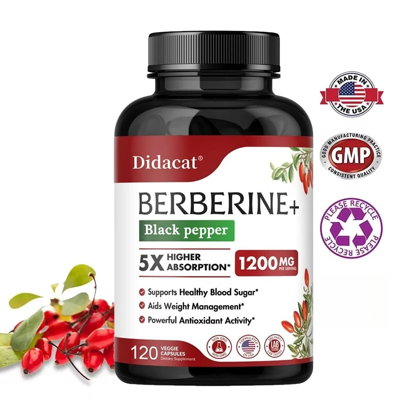 Berberine Hcl-Supplement-Voor  - Berberine Hcl Capsule recensie en prijs