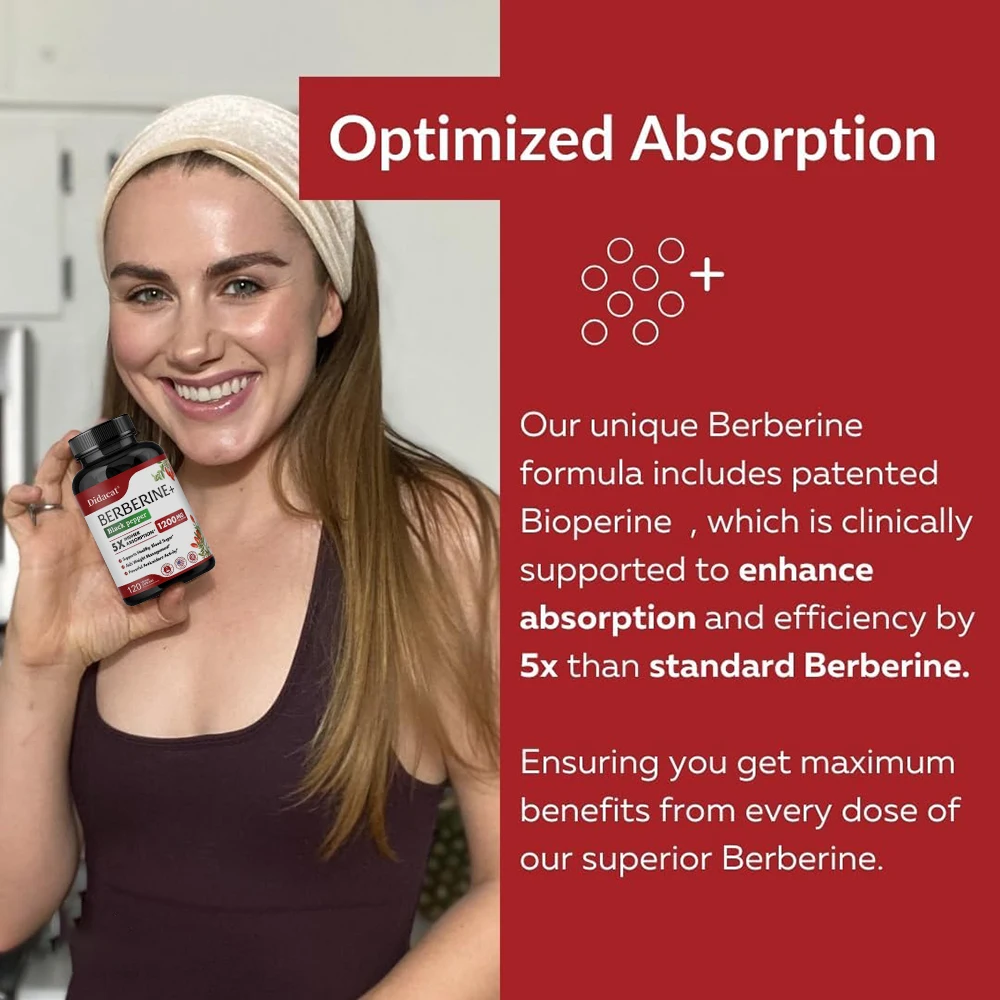 Berberine Hcl-Supplement-Voor  - Berberine Hcl Capsule recensie en prijs