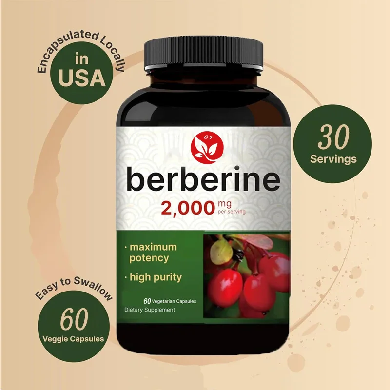 Berberine Supplement 60 Vegeta - Berberine Hcl Capsule recensie en prijs