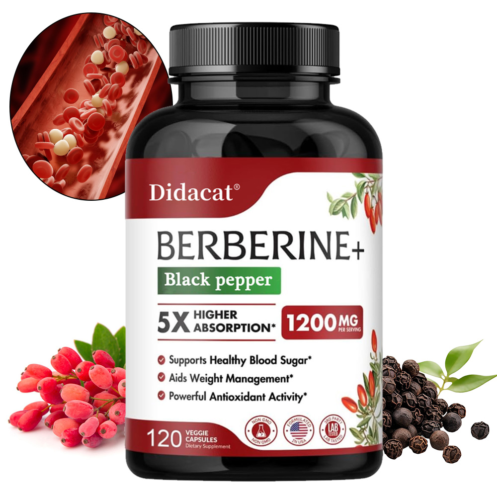 Berberine Supplement 1200mg -  - Berberine Hcl Capsule recensie en prijs