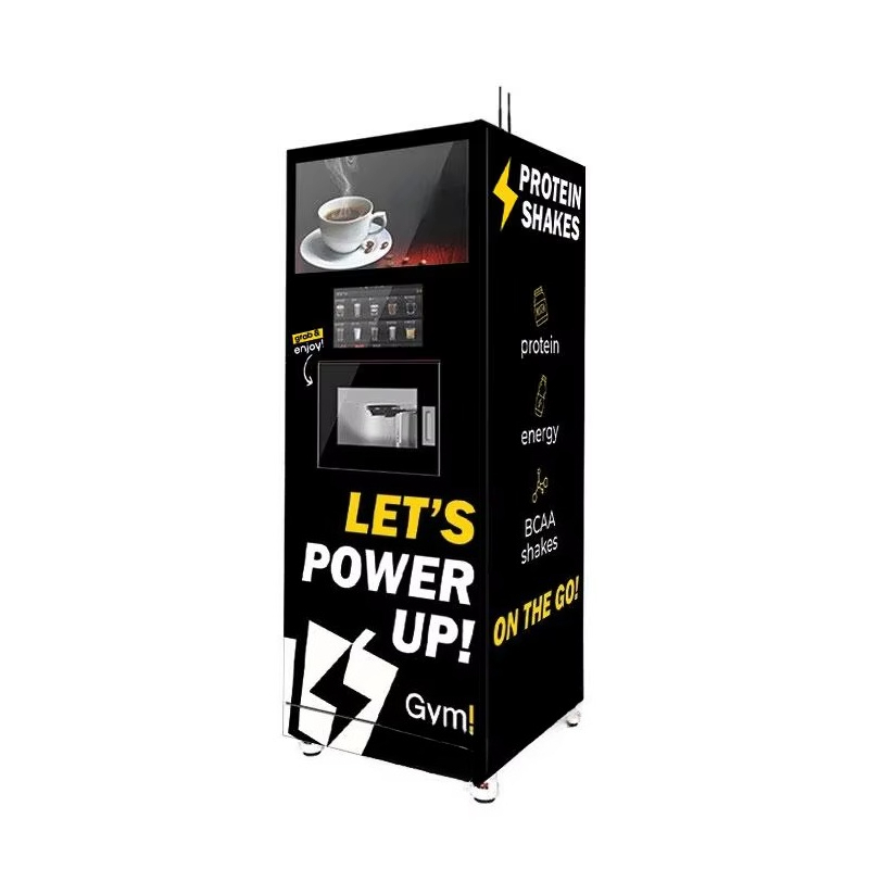 Automatische eiwitshake-kiosk  - Nutrition In Fitness recensie en prijs