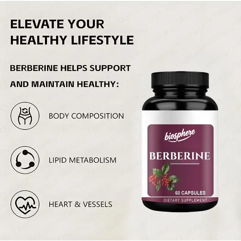 Berberine Supplement-60 vegeta - Berberine Hcl Capsule recensie en prijs