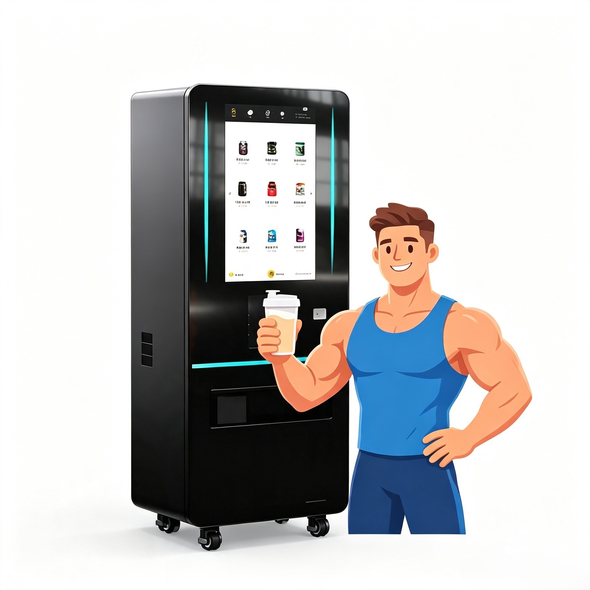 Slimme Whey Protein Automaat 2 - Nutrition In Fitness recensie en prijs